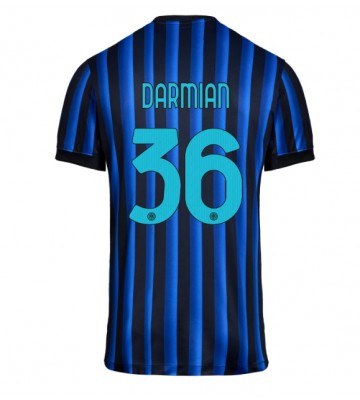 Inter Milan Matteo Darmian #36 Replika Hjemmebanetrøje 2025-26 Kortærmet